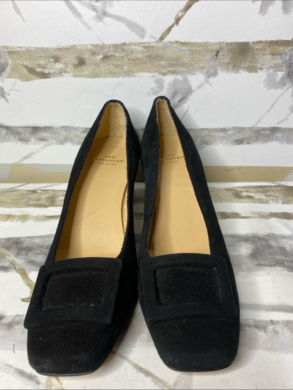Ann Masburn Buckle Pumps